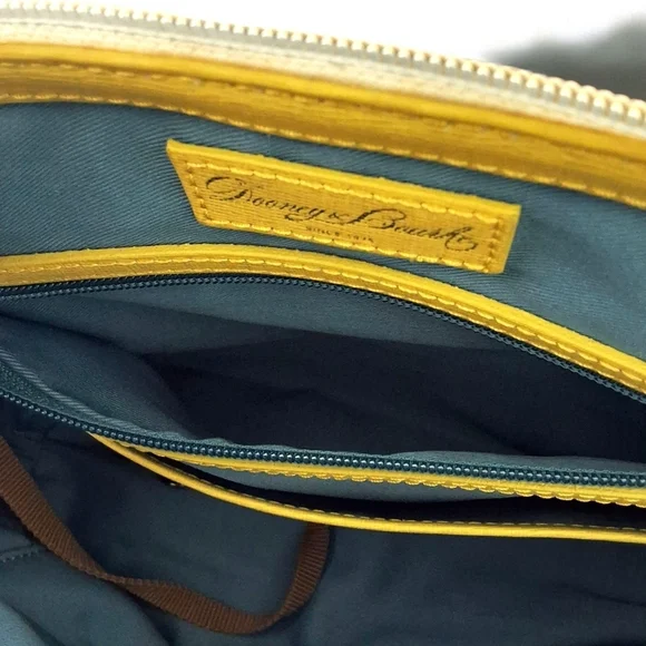 Dooney & Bourke Lemon Print Zip Satchel - Picture 14 of 16